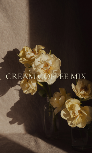 Grandiflora Tulpanmix Cream Coffee -Förbeställning